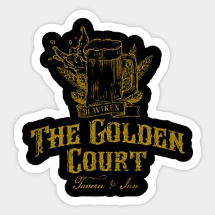 The Golden Court Sticker